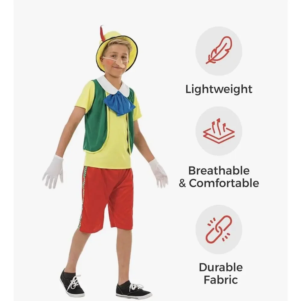 fun shack Fairytale Puppet Costume Kids, Book Characters Small